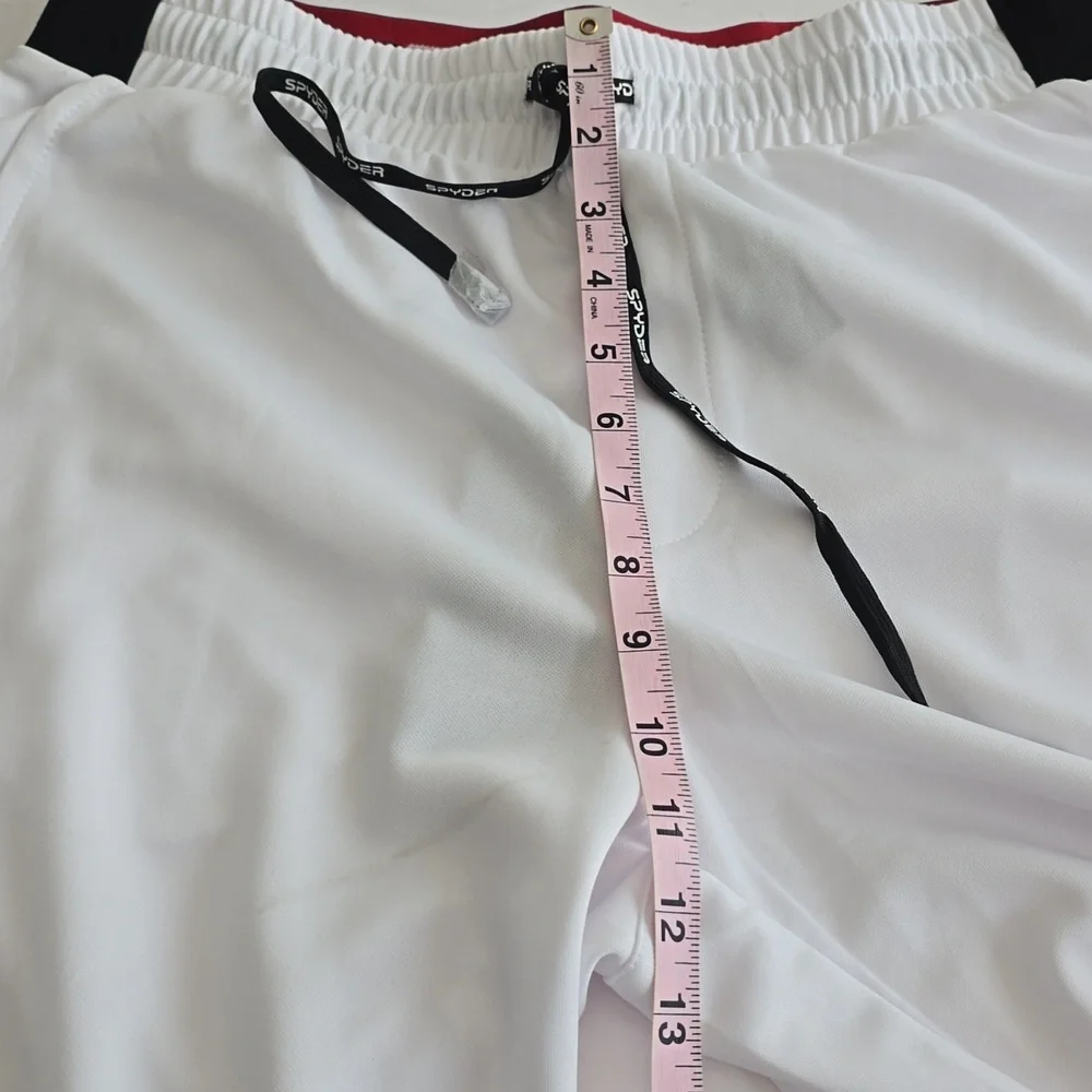 NWT Spyder Men's Active Joggers White Size Medium